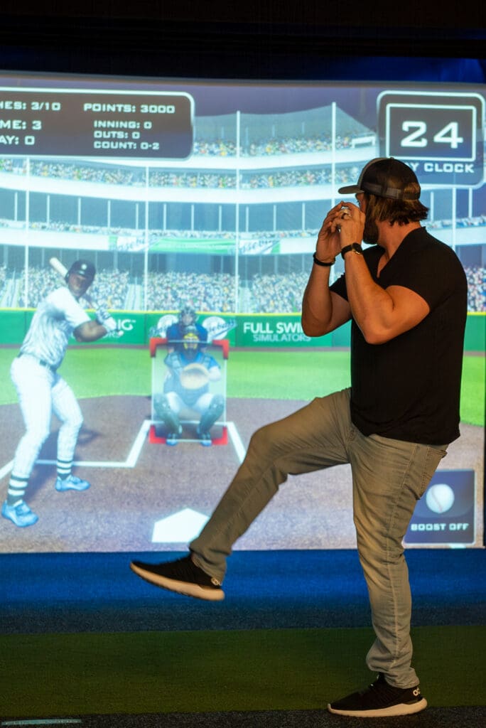 Virtual Baseball in Greensboro