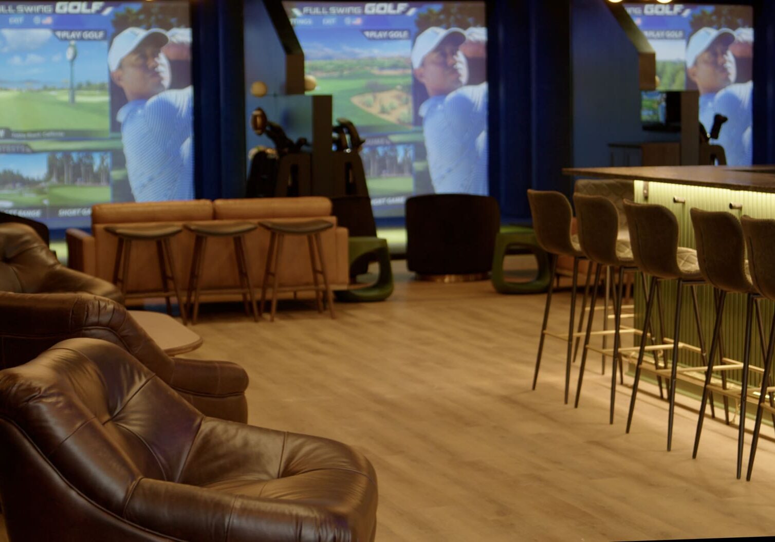 Clubhouse - Sports bar in Greensboro - Golf Simulators